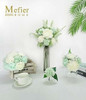 Mefier Combo De Flores Artificiales Delicadas Flores Mixtas 2