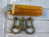 Viejo Boca Llave Bronce 5,5 X 3,9 X 2mm Prof. 0