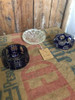 Tres Ceniceros Antiguos De Cristal Tallado 7
