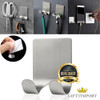 Suporte Gancho Aço Inox Adesivo Aparelho Barbear Multiuso 4