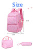 Kit De Mochila Lonchera Y Cartuchera  Bansusu Impermeable 1