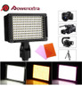 Profesional 170 Led Video Luz Lámpara Panel 14w Regulable Pa 4