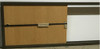 Frente De Placard Corredizo Cedro 1,50x0,50 - Marco De Chapa 1