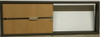Frente De Placard Corredizo Cedro 1,50x0,50 - Marco De Chapa 2