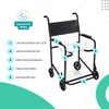 Cadeira Para Banho Higiênica Suporta Até 130kg Idoso 2