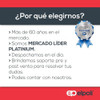 Pincel Chato Plantec 8780 Pelo Cerda Blanca N 20 3