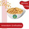 Amendoim Grelhaditos + Amendoim Mendorato - 2 Sacos De Cada 1