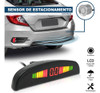 Kit Espelho C/ Tela + Câmera + Sensor Ré Prata C4 Hatch 2020 5