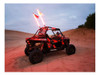 Antena Led Luminosa Utv Cuatri 0.40mts Color: Rojo 1