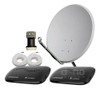 Kit 2 Receptor Digital Vx10 Vivensis - Antena Lnbf Cabo 0