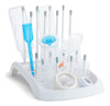 Munchkin Fold Estante De Secado De Botellas De Plastico Azu 1