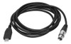 Cabo De Microfone Usb Para Conector Xlr Female Plug Play 1