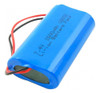 Bateria Para Parlante 7.4v Doble 18650 Con Cable Rs Mejia 0