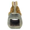 Diseño Toscano Crash The Squirrel Gutter Guardian Downspout 1