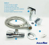 Griferia Completa Ducha Higienica Bidet  6005lo Aquaflex 1