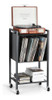 Mesa De Tocadiscos, Soporte De Tocadiscos Con Almacenamiento 0