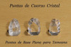 Puntas Cuarzo Cristal Tameana Base Plana 3,5 Cms. De Altura 1