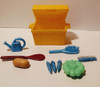 Lote Playmobil Cofre Con Accesorios De Cocina, Baño Y Jardín 0