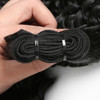100g 50cm Deep Wave Remy Feixes De Cabelo Humano Preto 5 100g 50cm Deep Wave Remy Feixes De Cabelo Humano Preto 5