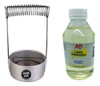 Soporte Lavapinceles Con Liquido 250ml Ad Para Pinceles 0