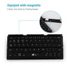 Teclado Plegable Portable De Bluetooth Teclado Sin Hilos De 1