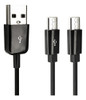 Cerrxian Cable De Carga Divisor Usb Tipo C, Cable De Carga M 0