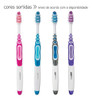 Escova Dental Cerdas Médias Cross Clean Kess 3