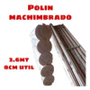Medio Polin Machimbrado Pared/cerramientos/cabaña 3