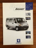 Folleto De Agencia Original Peugeot Boxer Combi Olivos - Zwt 0