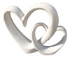 Whw Whole House Worlds Eternity Double Heart Sculpture, Arte 0 Whw Whole House Worlds Eternity Double Heart Sculpture, Arte 0