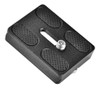 Placa De Liberacion Rapida De Aluminio Para Tripode | Negro 5