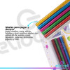 Barras De Silicona Adhesivas Con Glitter X 12 Unidades 5