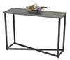Household Essentials 80911 Slate Faux Concrete Sofa Table | 2