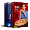 Pack 640 Artes Pizzaria. Pizza Editável Photoshop Psd 0