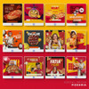 Pack 640 Artes Pizzaria. Pizza Editável Photoshop Psd 7