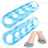 2 X Gel Toe Separador Ortesis Camillas Alinear Superpuestos 0