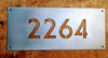 Numero De Puerta Hierro 23x15cm ¡¡¡leer Descripcion!!! 6