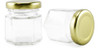 Cornucopia Mini Tarros De Cristal Hexagonales (1.5 Oz 4