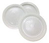 Prato Descartável Ps Copoplast Raso Branco 23cm 25x10 0