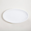 Bandeja Fuente Oval Porcelana Blanca Importada 46cm 0