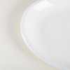 Bandeja Fuente Oval Porcelana Blanca Importada 46cm 1