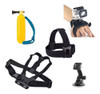 Kit Gopro Suporte Peito Cabeça Bastão Flutuante Luva Ventosa 0
