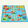 Juego Laberinto Imantado + Ludo Madera 2 En 1 Vaquita Roja 1