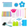 58pcs / Set Diy Diamante Pintura Caneta Bordado Ferramentas 3