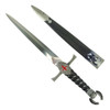 Punhal Adaga Medieval Templária Decorativa Aço Inox C/bainha 0