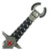 Punhal Adaga Medieval Templária Decorativa Aço Inox C/bainha 3