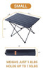 Nice C Folding Table, Portable Camping Table, Aluminio Plega 2
