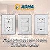 Llave De Luz Jeluz Mito Teclon Combinacion Simple Punto 6