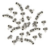 Beads Charms Tibetan Silver 40 Unidades 0
