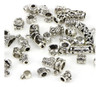 Beads Charms Tibetan Silver 40 Unidades 2